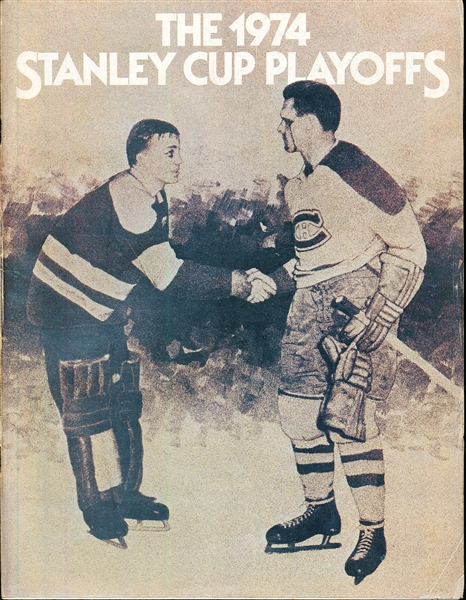 May 14, 1974 Boston Bruins @ Philadelphia Flyers Stanley Cup Hockey Program, Ticket Stub, and other Collectibles