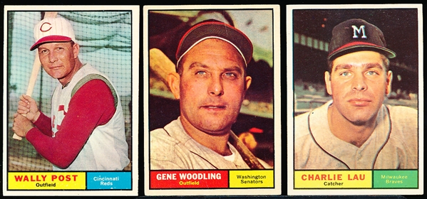 1961 Topps Bb- 25 Diff.
