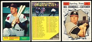 1961 Topps Bb- 30 Diff.