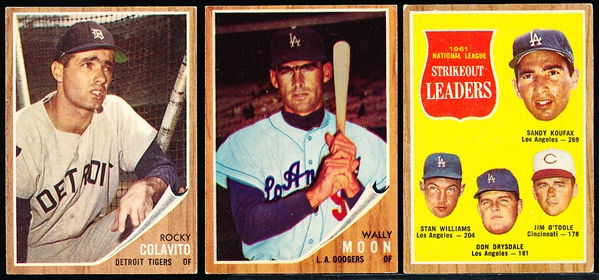 1962 Topps Bb- 25 Diff.