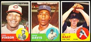 1963 Topps Bb- 25 Diff.