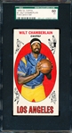1969-70 Topps Basketball- #1 Wilt Chamberlain, Los Angeles- SGC 60 (Ex)