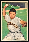 1952 Bowman Bb- #27 Joe Garagiola, Pirates