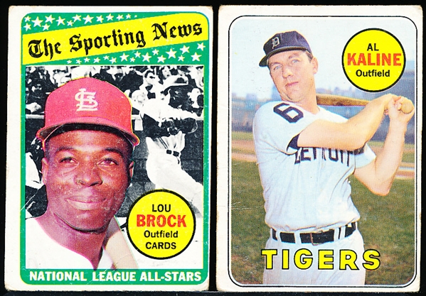 1969 Topps Bb- 10 Diff.