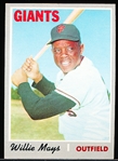 1970 Topps Bb- #600 Willie Mays, Giants