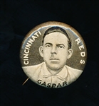 1910-12 P2 Sweet Caporal Baseball Pin- Gaspar, Cinc. Reds