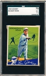 1934 Goudey Baseball- #6 Dizzy Dean, Cardinals- SGC 70 (Ex+ 5.5)