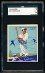 1934 Goudey Baseball- #10 Chuck Klein, Phillies- SGC 70 (Ex+ 5.5)