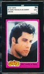 1978 Topps “Grease”- #9 John Travolta as Danny- SGC Graded 96 (Mint 9)