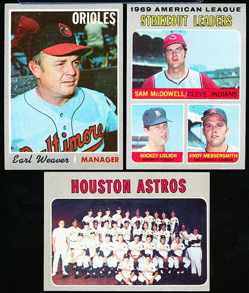 1970 Topps Bb- 38 Cards