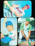 1970 Topps Bb Supers- 3 Diff.
