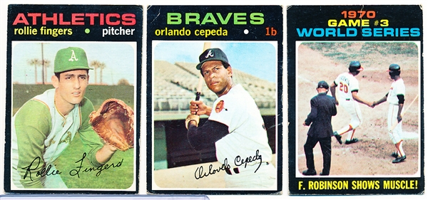 1971 Topps Bb- 50 Cards