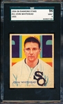1934-36 Diamond Stars- #51 John Whitehead, White Sox- SGC 96 (Mint 9)