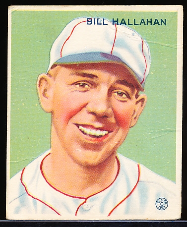 1933 Goudey Bb- #200 Bill Hallahan, St. Louis Cardinals