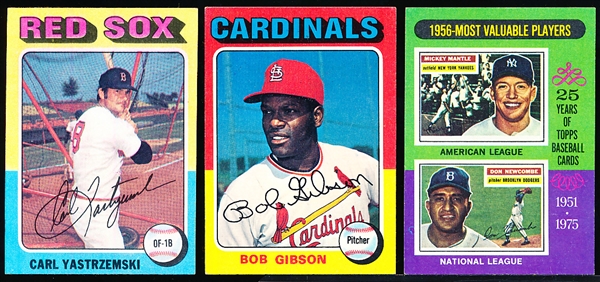 1975 Topps Bb- 7 Diff.