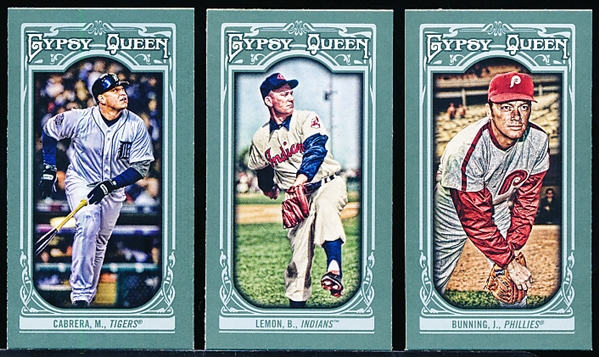 2013 Topps “Gypsy Queen” Baseball Minis- 15 SP’s