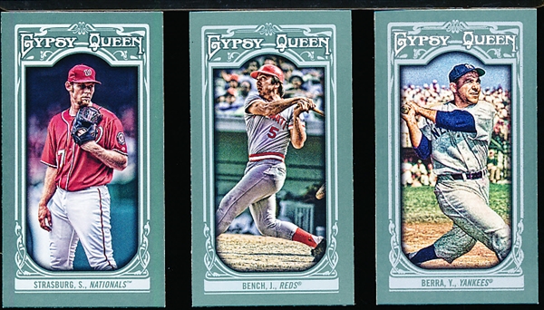 2013 Topps “Gypsy Queen” Baseball Minis- 200 Assorted