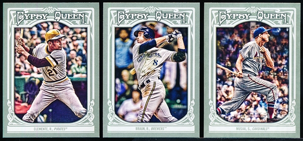 2013 Topps “Gypsy Queen” Baseball- SP’s- 50 Asst.