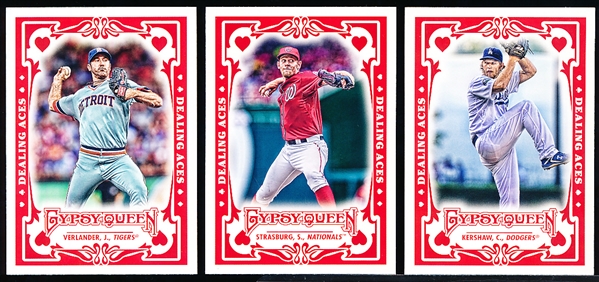 2013 Topps “Gypsy Queen”- Dealing Aces- Near Set 18 of 20