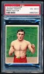 1910 Hassan T218 Champions Boxing- Johnny Marto- PSA Graded Very Good to Excellent 4