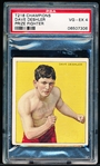 1910 Mecca T218 Champions Boxing- Dave Deshler- PSA Graded Very Good to Excellent 4