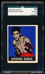 1948 Leaf Boxing #80 Cerefino Garcia- SGC Graded Excellent to Mint+ 82 (6.5)