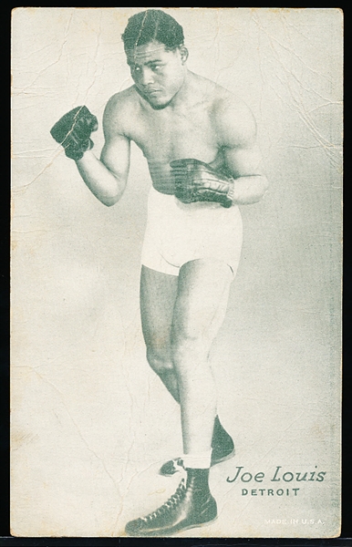 1940’s-50’s Exhibit Boxing- Joe Louis, Detroit