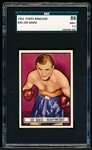 1951 Topps Ringside #20 Joe Baksi- SGC Graded NrMt+ 86 (7.5)
