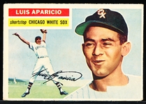 1956 Topps Bb- #292 Luis Aparicio, White Sox- Rookie!