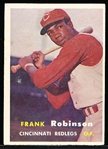 1957 Topps Bb- #35 Frank Robinson RC