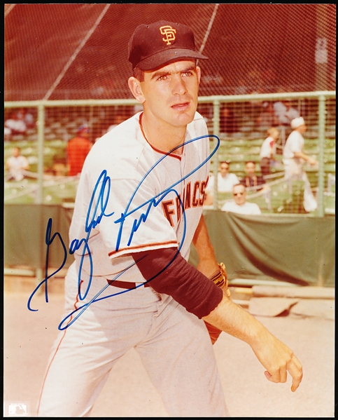 Gaylord Perry Autographed San Francisco Giants Bsbl. Color 8” x 10” Photo