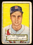 1952 Topps Bb- Hi#- #376 Faye Throneberry, Red Sox