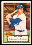 1952 Topps Bb- #37 Duke Snider, Dodgers- Red Back