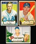 1952 Topps Bb- 3 Diff.