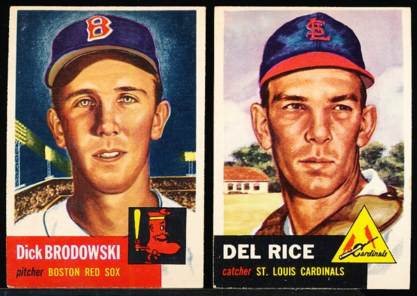 1953 Topps Bb- 4 Diff.