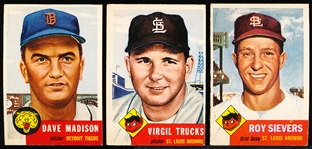 1953 Topps Bb- 5 Diff