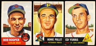 1953 Topps Bb- 6 Diff.