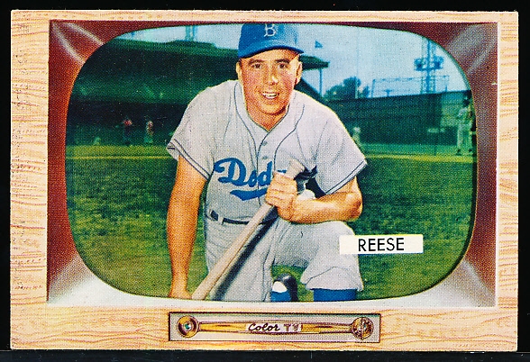 1955 Bowman Bb - #37 Pee Wee Reese, Dodgers