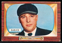 1955 Bowman Bb- #265 Barlick- Umpire- Hi#.