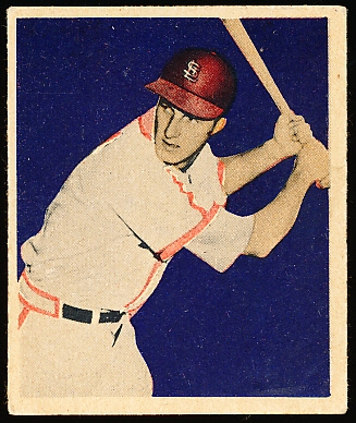1949 Bowman Bb- #24 Stan Musial, Cards