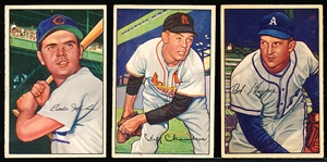 1952 Bowman Bb- 5 Cards