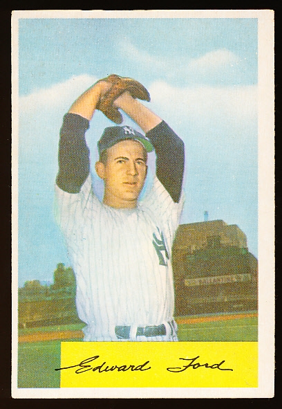 1954 Bowman Bb- #177 Whitey Ford, Yankees