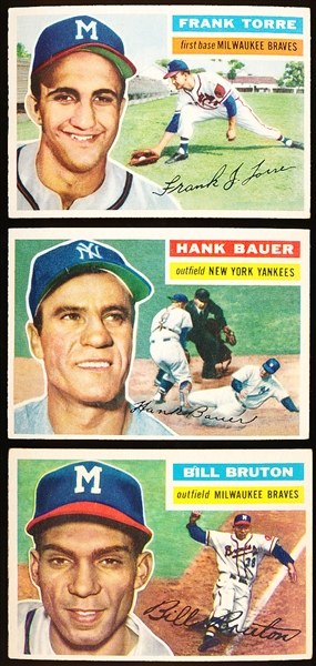 1956 Topps Bb- 12 Diff.