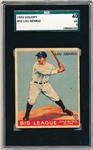 1933 Goudey Bb- # 92 Lou Gehrig, Yankees- SGC 40 (Vg 3)