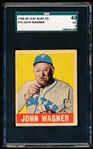 1948-49 Leaf Baseball- #70 John (Honus) Wagner- SGC 40 (Vg 3)