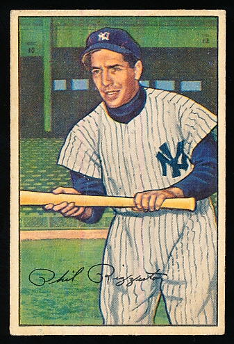 1952 Bowman Bb- #52 Phil Rizzuto, Yankees