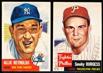 1953 Topps Bb- 2 Cards