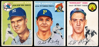 1954 Topps Bb- 4 Diff.