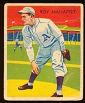 1934-36 Diamond Stars Bb- #10 Roy Mahaffey, A’s- 1935 Green Back