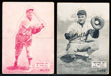 1934-36 Batter Up Bb (R318)- 2 Cards